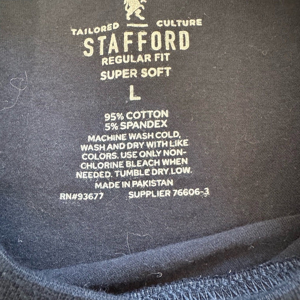 Stanford Super Soft Men’s Sleepwear Shirt - Picture 5 of 8